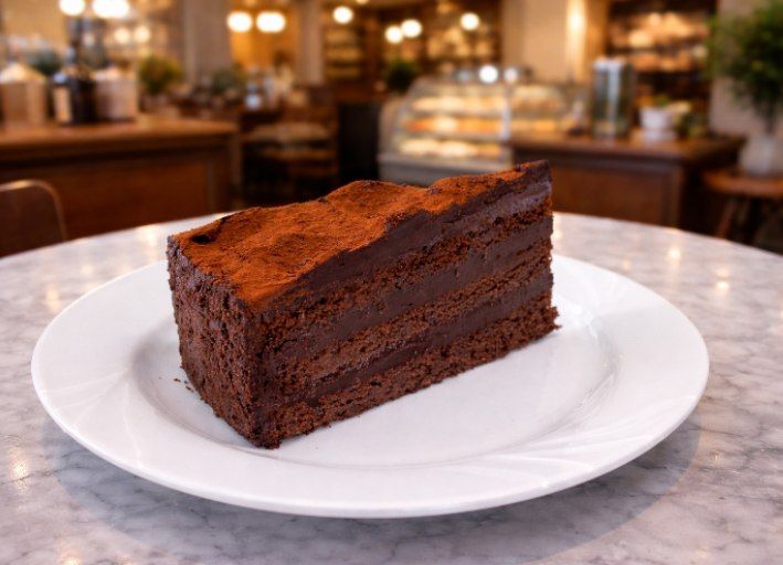 Belgian chocolate cake